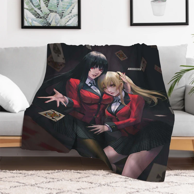 

Kakegurui аниме фигурка Jabami Yumeko одеяло кровать пледы роскошные постельные принадлежности из микрофибры офисные пледы для гостиной Catnap Downy