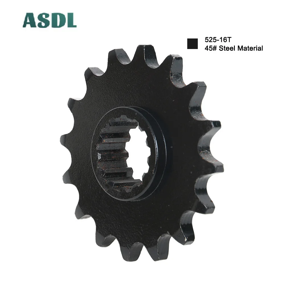 525 16T 525-16T Front Sprocket Gear For Honda VF750F VF750 VF VFR Interceptor 750 VF750C V45 Magna Deluxe VFR750