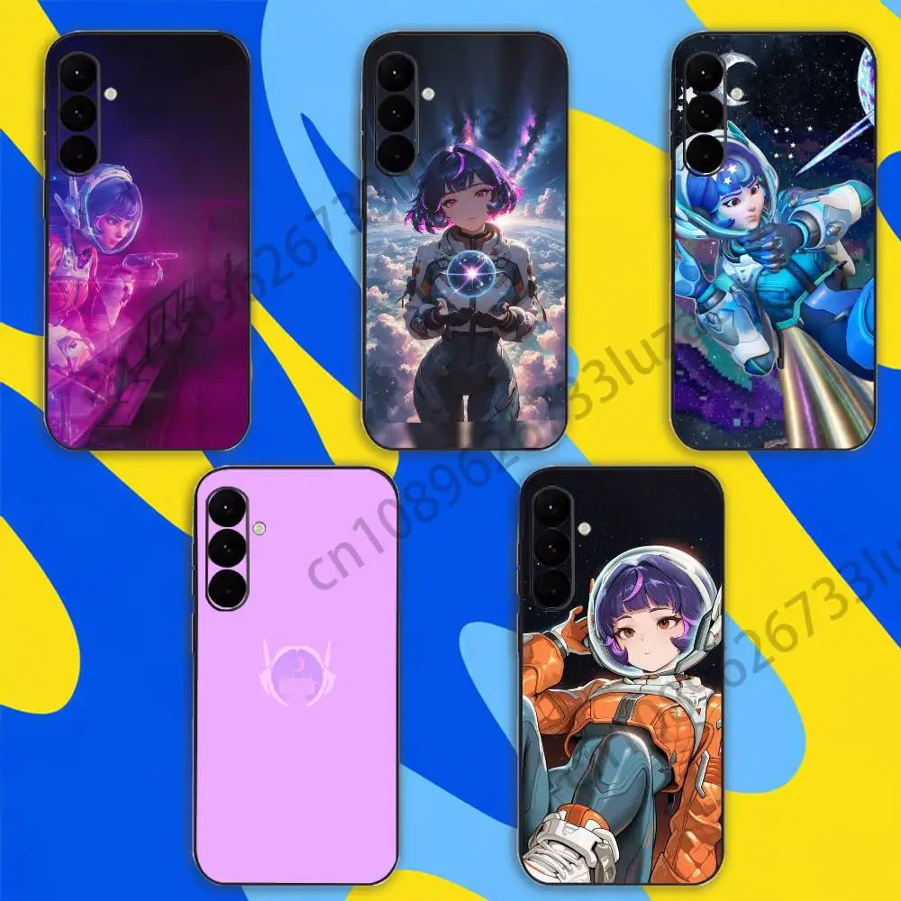 For Overwatch Juno Phone Case For Samsung Galaxy A10 A11 A12 A13 A21 A30 A31 A32 A71 A73 Note Shockproof Silicone Cover