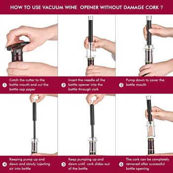 10 best sales Pompa ad aria per vino - №5