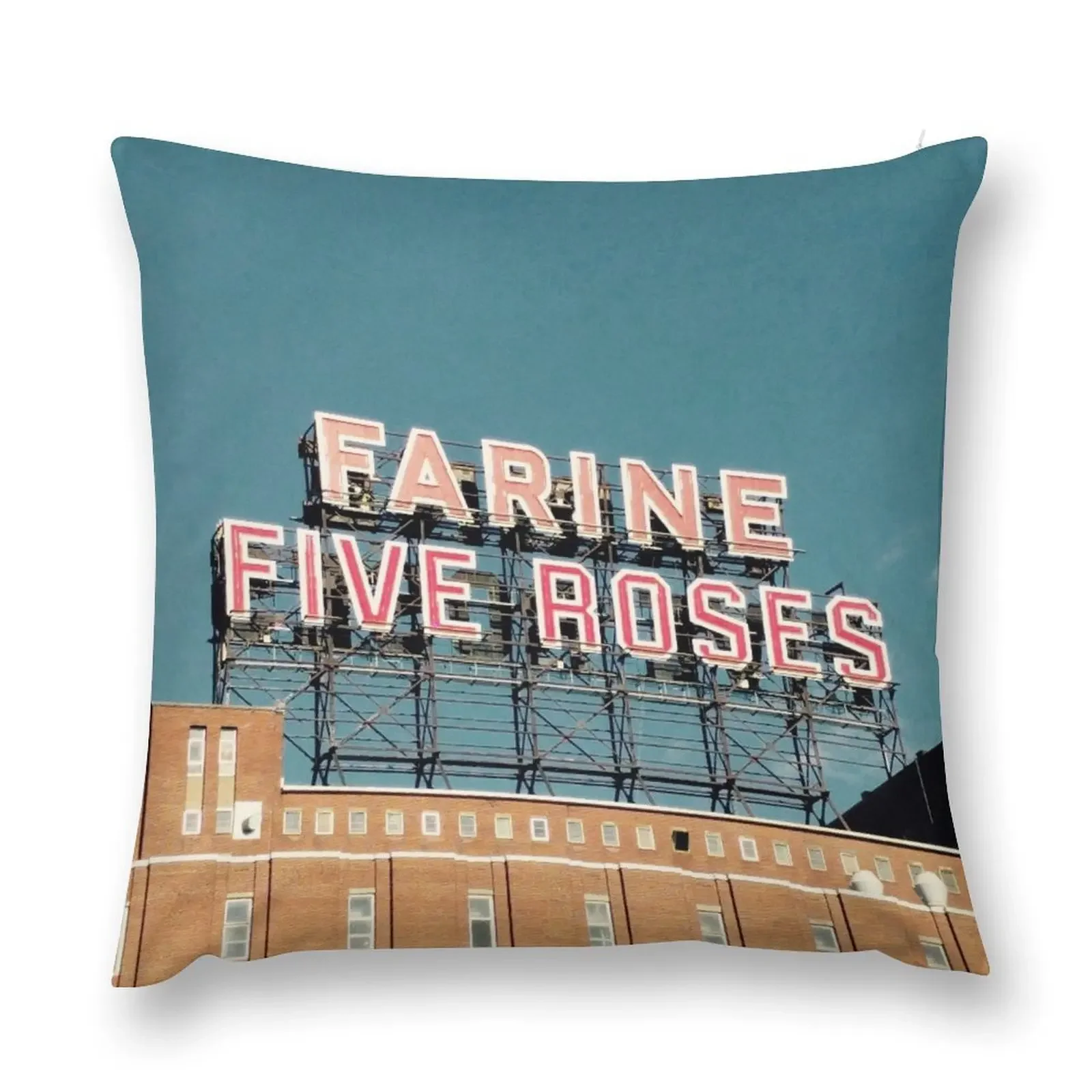 farine five roses Throw Pillow Decorative Pillow Covers For Sofa Anime autumn decoration Cushion Cover For Sofa pillow