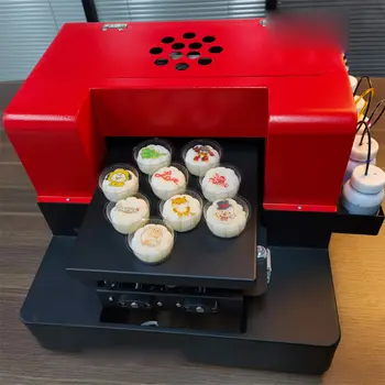 720*720DPI Vysoce výkonná tiskárna dortů a sušenek, bonbónů, chleba, čokolády a potravin, vzorů, 3D tiskárna 6 nejlepší prodej 3D tiskárna čokolády - №3