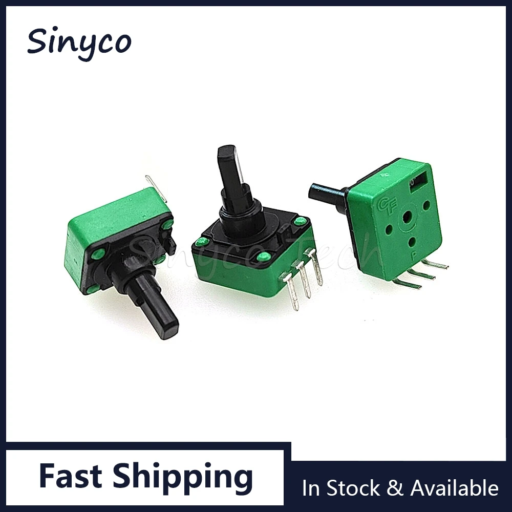 1PCS R0909N B5K Single Rotary Rocker Potentiometer 60 90 220 Degree B502K Sensor For Model Aircraft Remote Control H Handle 10mm