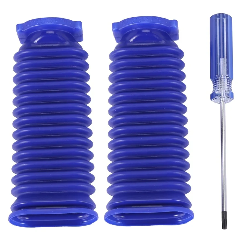 Accesorios de manguera azul de succión de tambor para Dyson V7, V8, V10, V11, piezas de repuesto de aspiradora con destornillador