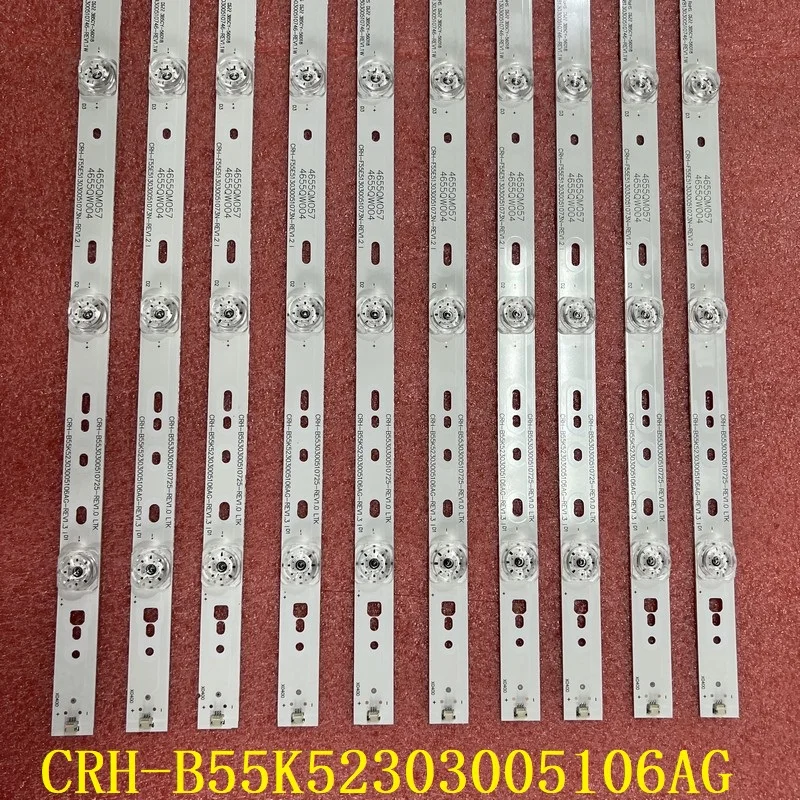 

5LED LED Backlight strip For Haier 55UGX3500 55UGX2501 LQ55AL88Y81 55U1 55H80U 55Q3 CRH-B55K52303005106AG CRH-B55Y8130300510746