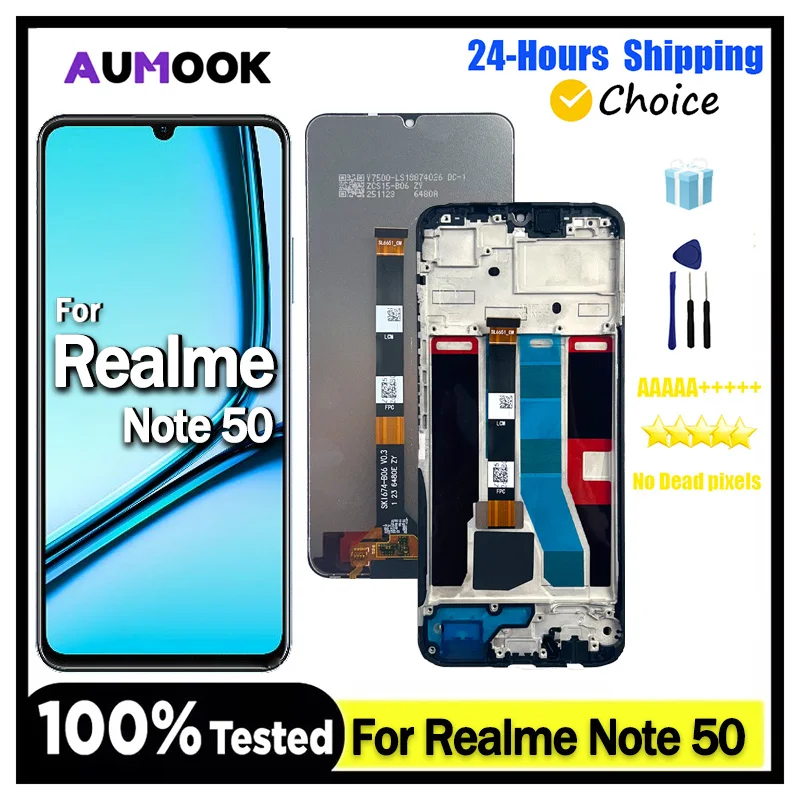 6.74 IPS LCD for Realme Note 50 RMX3834