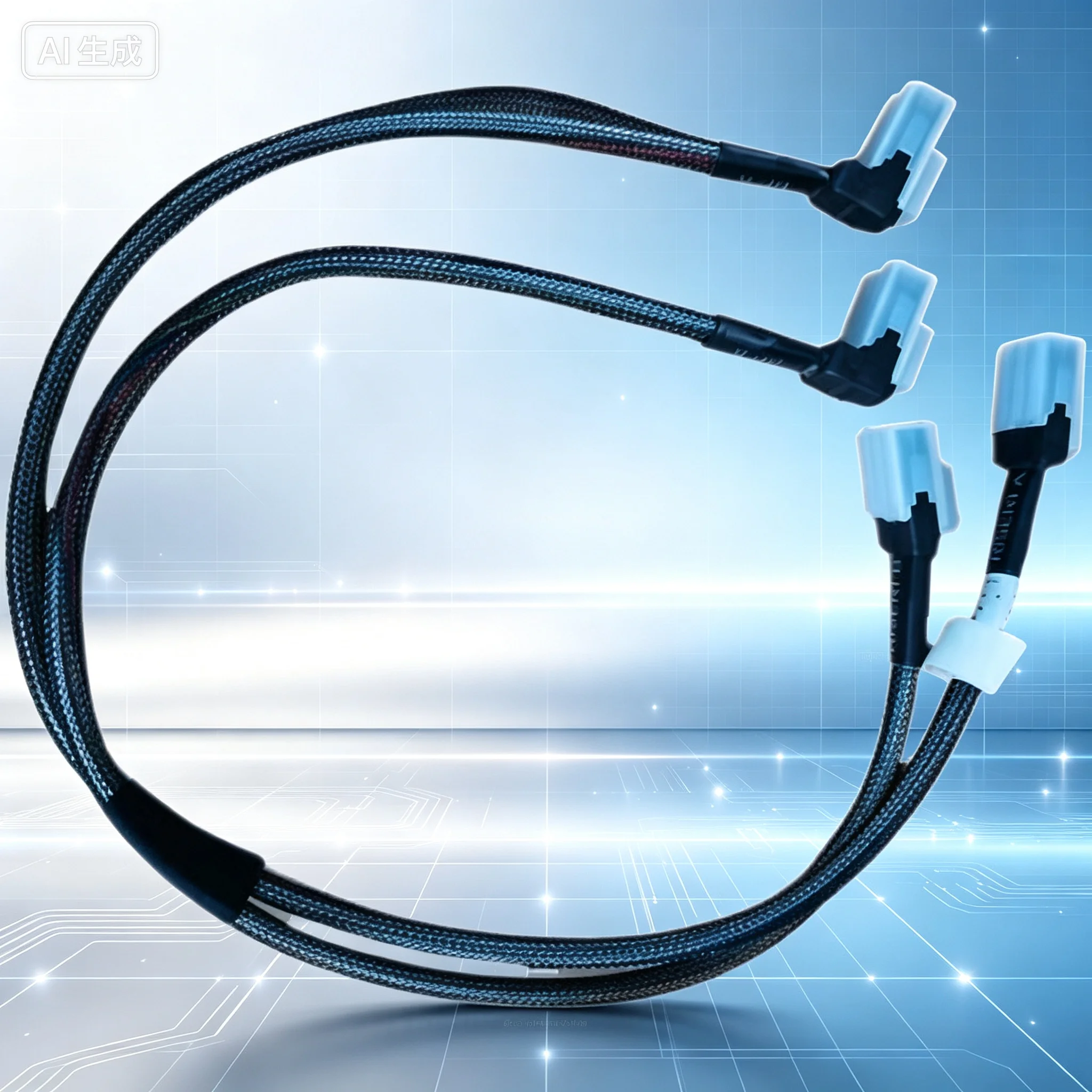 Riser1 SAS Data Cable for Dell PowerEdge R820 2.5