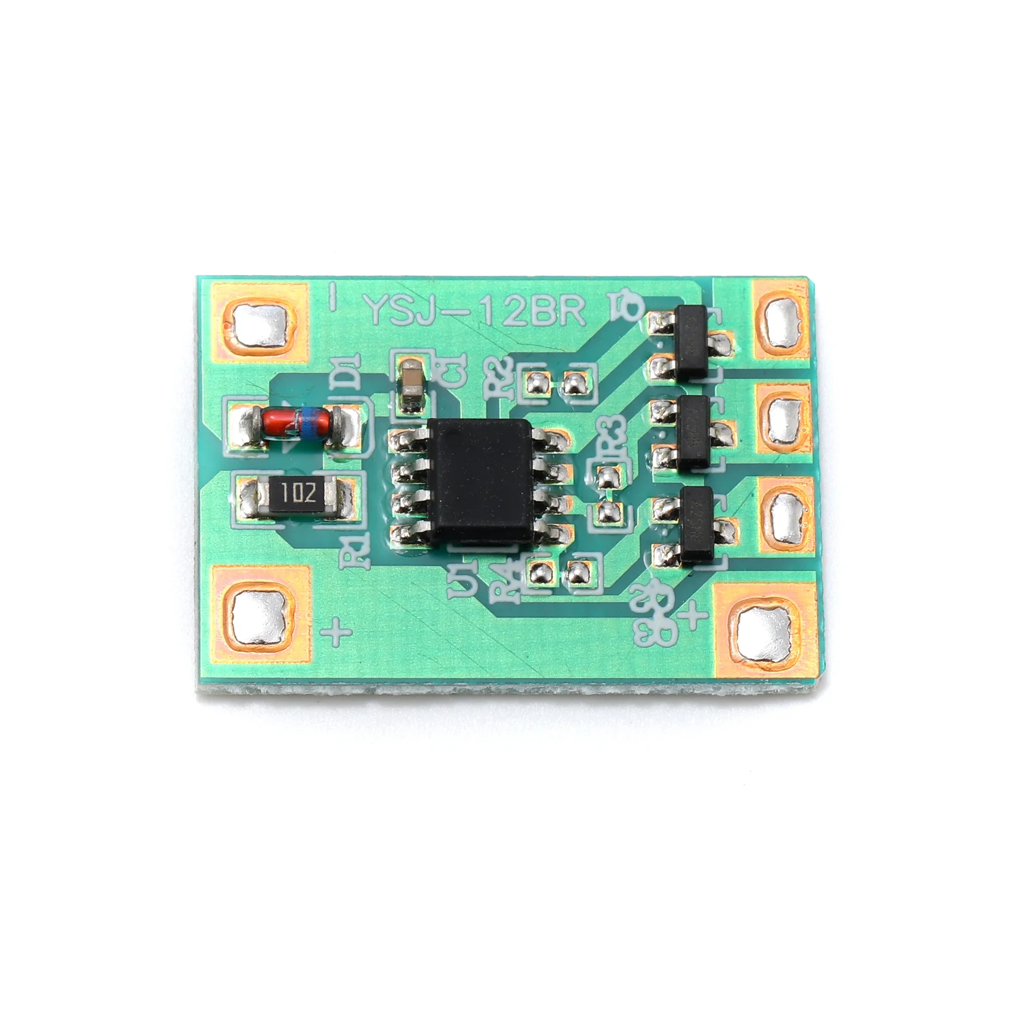 3V6V12V Slow Breathing Light Module 3-way 300mAh Light with Slow Flashing Light Gradually on And Off Chip