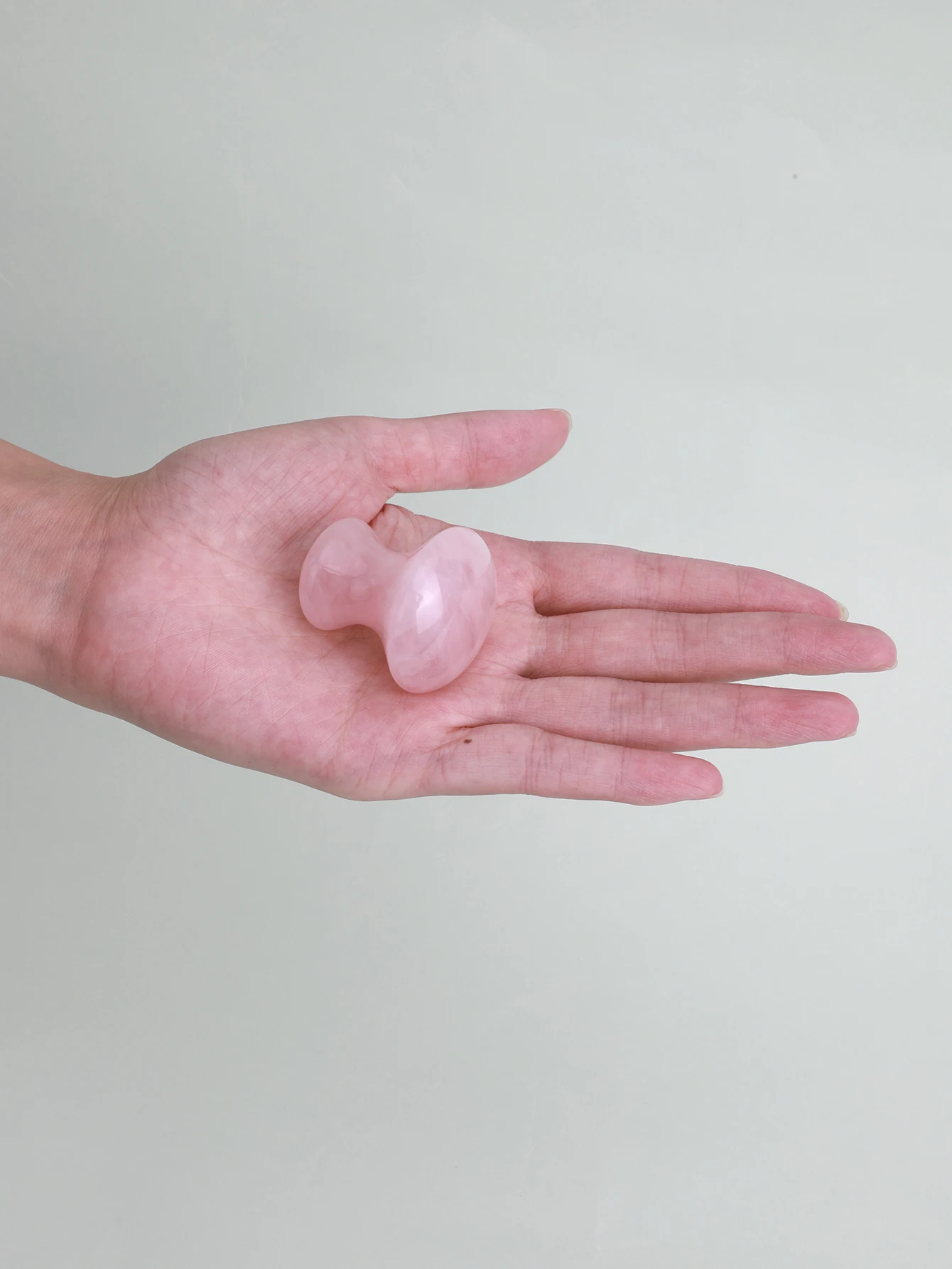 1 Natural Jade Mushroom Shape Gua Sha Board Face Back Body Massager Facial Beauty Care Skin Tool Women Relaxing Face Roller
