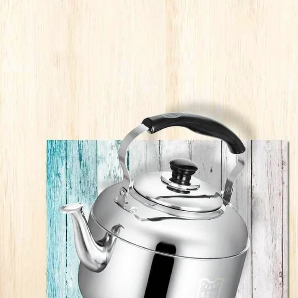 Premium 304 Stainless Steel Whistling Kettle Large Capacity Boiling Pot Teapot Suitable For Gas Induction Hob