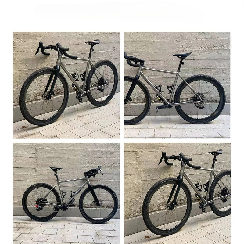 

titanium gravel frame gravel 50 road mountain bike rack, bike