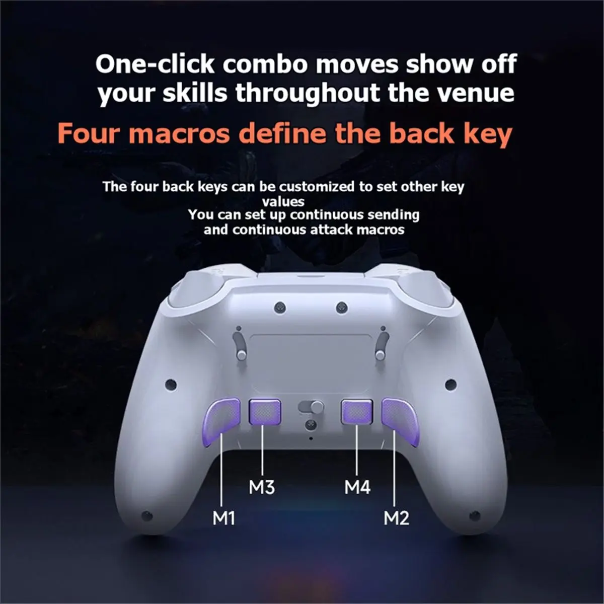 ~CLEARANCE A Enhanced Controller X20 RGB Gamepad Gyroscope Micro Triggers Programmable Joystick Wireless & Wired Gaming Pad