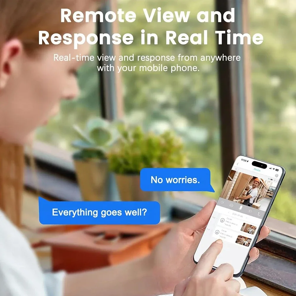 5MP 4G SIM Card Security Camera Video Recorder PIR Human Detection WiFi Camera Voice Intercom Indoor Surveillance CCTV Camcorder