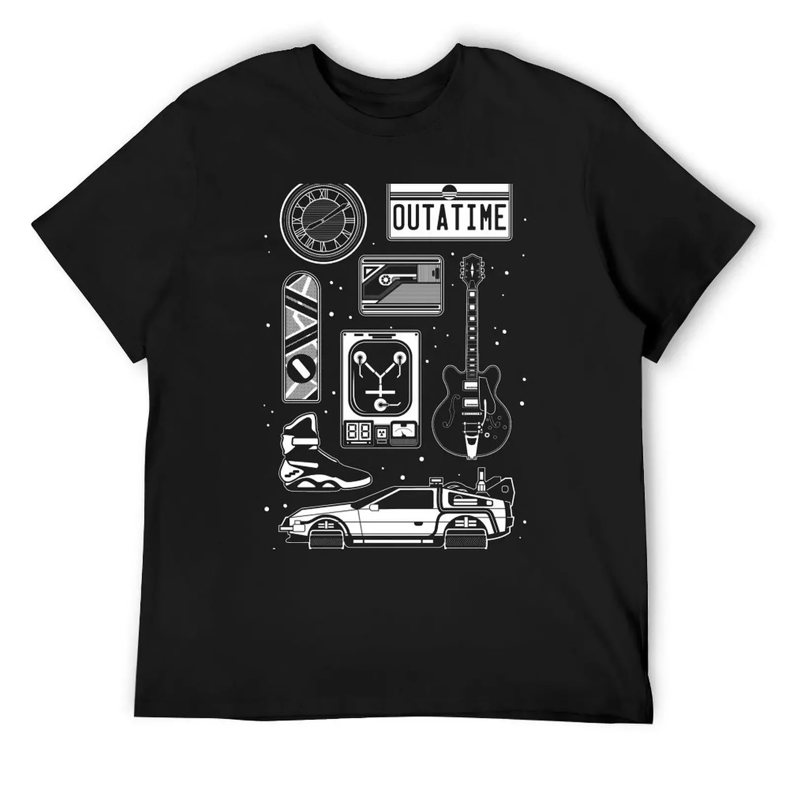 

Комплект значков BTTF, футболка, летняя рубашка, одежда, мужская футболка, возвышенные футболки для мужчин с графикой