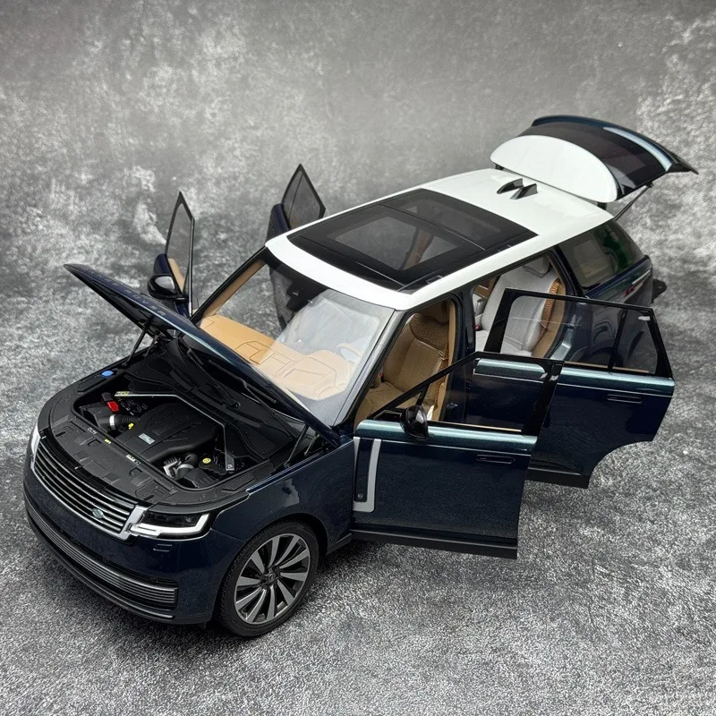 LCD 1/18 Range Rover SV 2022 Edition Legierung Kraftfahrzeug Diecast Modelle Auto Spielzeug Sammlung Jungen Weihnachtsgeschenke