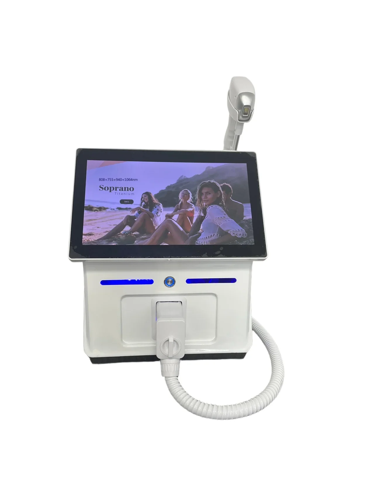 Professional Diode Laser Hair Removal Machine – 808nm 4 Wavelengths, Ice Cooling – Long-Lasting Hair Reduction For Body – CE Por