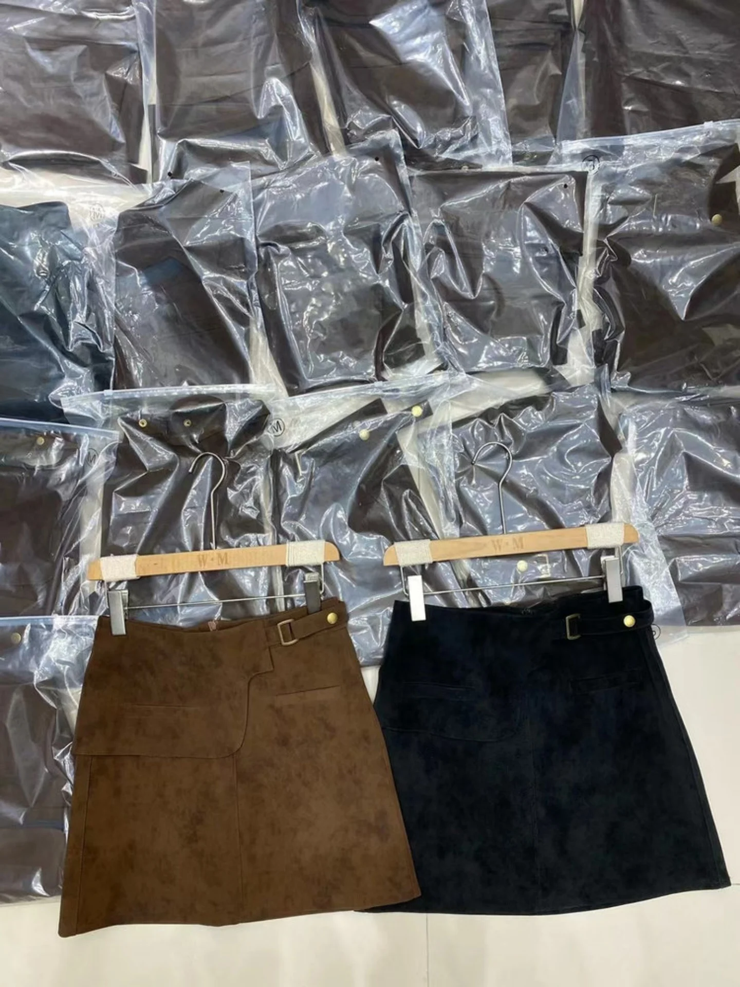 

Весна 2026: Юбка А-силуэта с высокой талией для полных женщин, простая, в корейском стиле, повседневная, износостойкая.