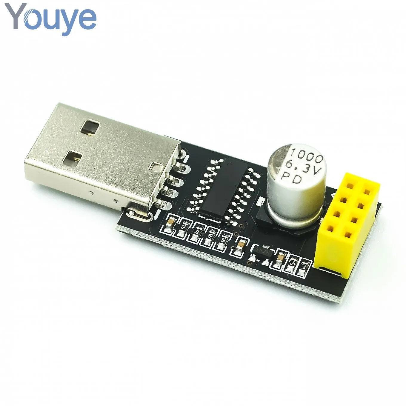 ESP01 Programmer Adapter UART GPIO0 ESP-01 Adaptater ESP8266 CH340G USB to ESP8266 Serial Wireless Wifi Developent Board Module