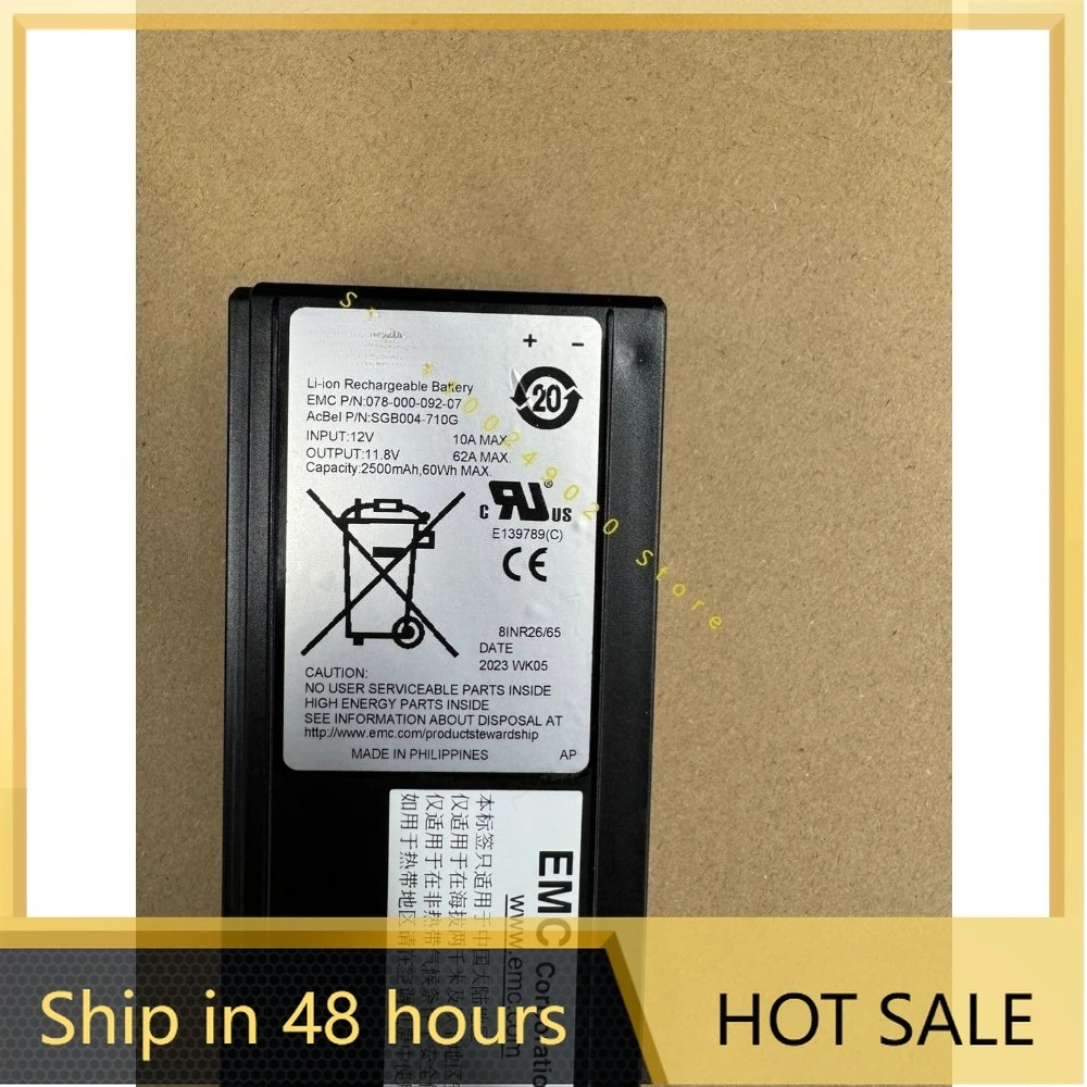 2025 New High quality batteries for  EMC 078-000-092-06 078-000-092-07 SGB004-710G battery
