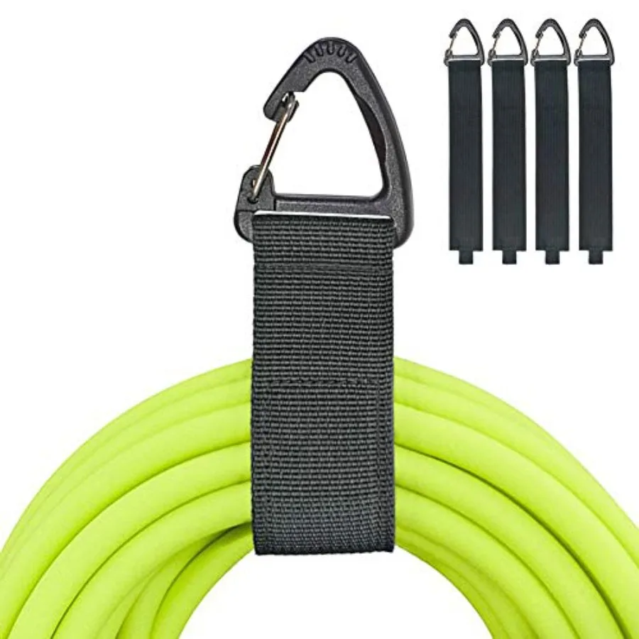 Extension Cord Holder Organizer, Garage Organization and Storage 4 Pack, 16-Inch Extension Cord Wrap Strap, Extension Cord Hang
