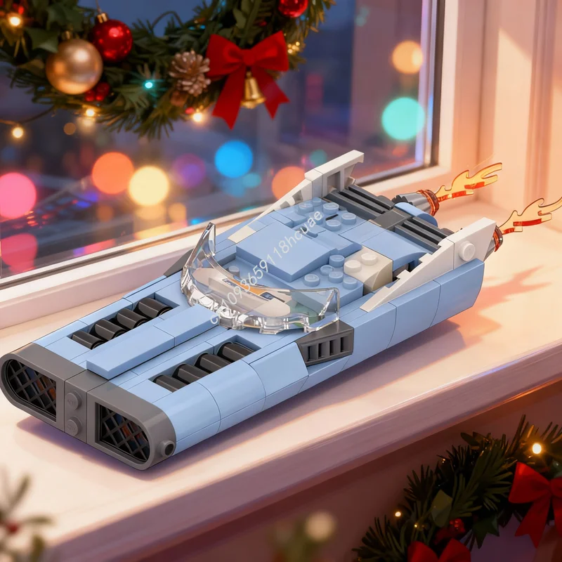 

Набор для сборки модели автомобиля MOC Moon Car, 135 деталей, конструктор CUUSOO, развивающая игрушка, креативный подарок на Рождество для детей