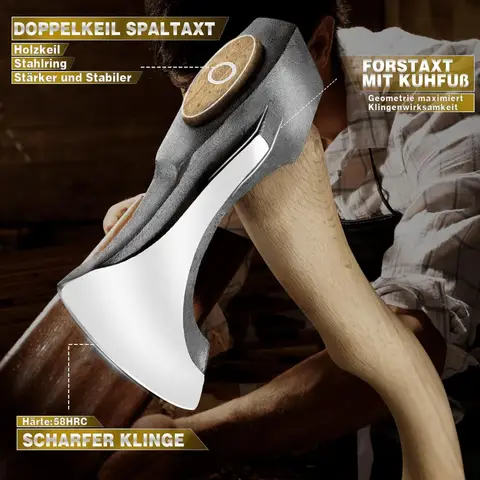 12 best sales लकड़ी की कुल्हाड़ी - №6