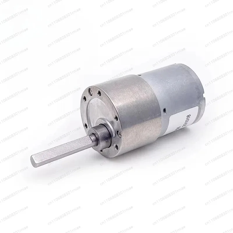 12V 24V High Torque Low Speed DC Gear Motor with Encoder Micro Permanent Magnet