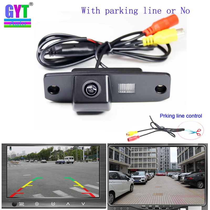 Dynamic Trajectory car Rear view camera for Hyundai Elantra Sonata Accentt Tucson Terracan for Kia Carens Opirus Sorento parking