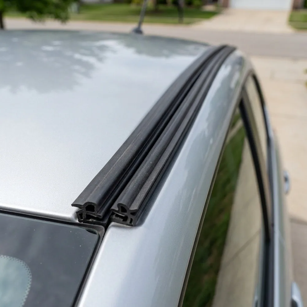 Roof Trim Seal Kit for Toyota For Yaris 2012 2013 2014 Left and Right Side Seals Designed for Exact and Function