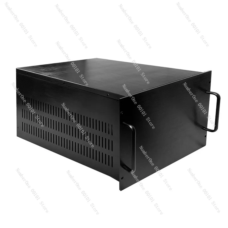 19 Inch Rackmount Industrial Computer Chassis 5U Server Case Aluminum Alloy Instrument Enclosure Horizontal Desktop Cabinet