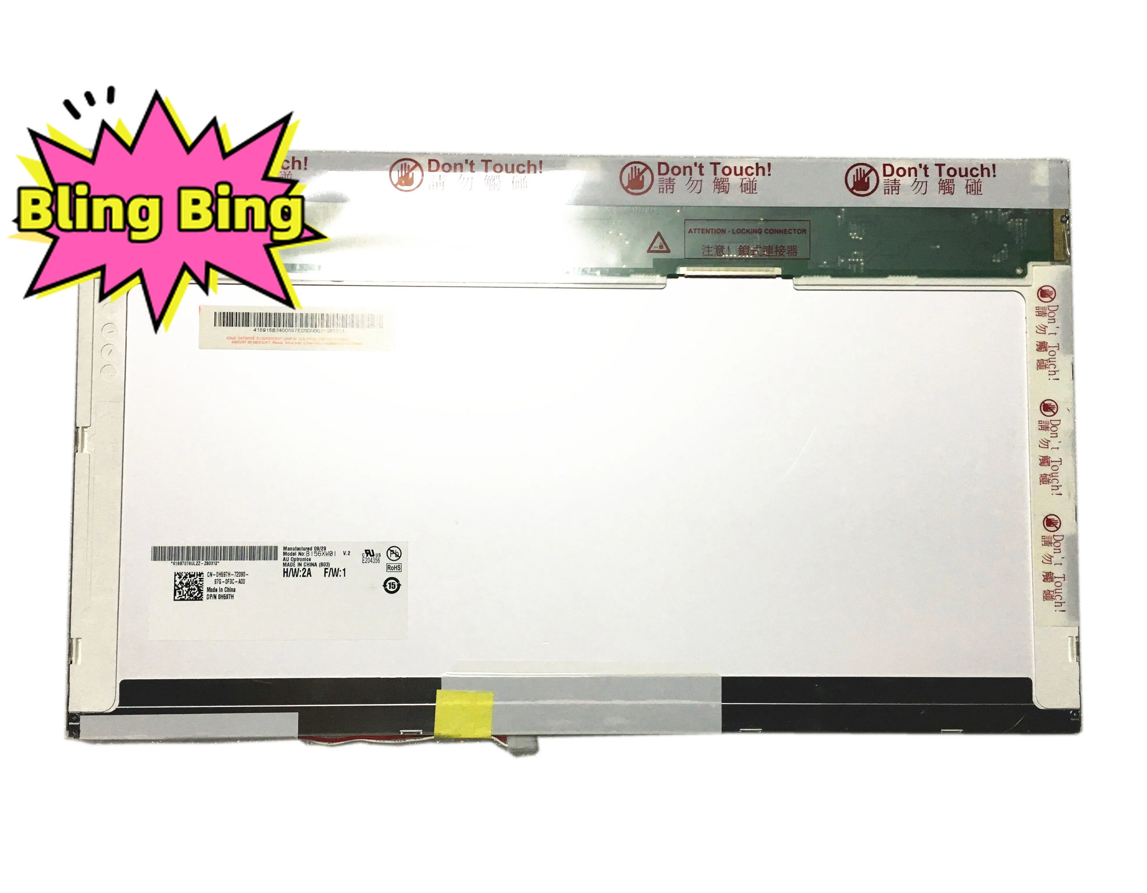 

B156XW01 V.2 fit CLAA156WA01A CLAA156WA01A M156NWR1 N156B3-L0B LP156WH1 LCD