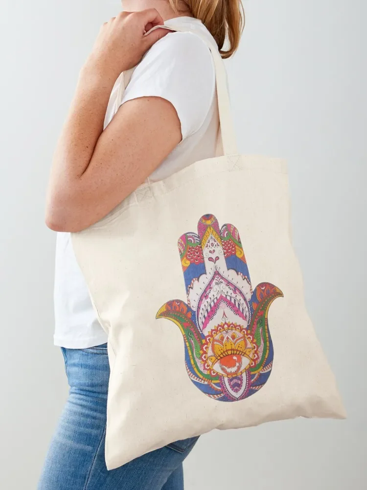 Mano di Fatima Tote Bag Customizable tote bag canvas tote bag shopping