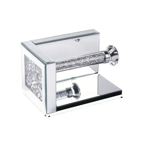 

Diamond Hanging Ring Paper Tissue Holder Toilet Bathroom No Punching Toilet Paper Holder Toilet Roll Paper Shelf Multifunctional