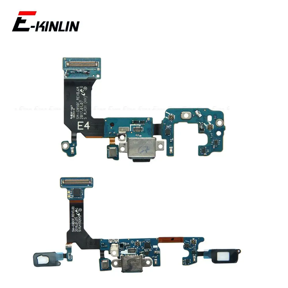 Charger USB Dock Charging Dock Port Board With Mic Microphone Flex Cable For Samsung Galaxy S6 S7 Edge S8 S9 Plus