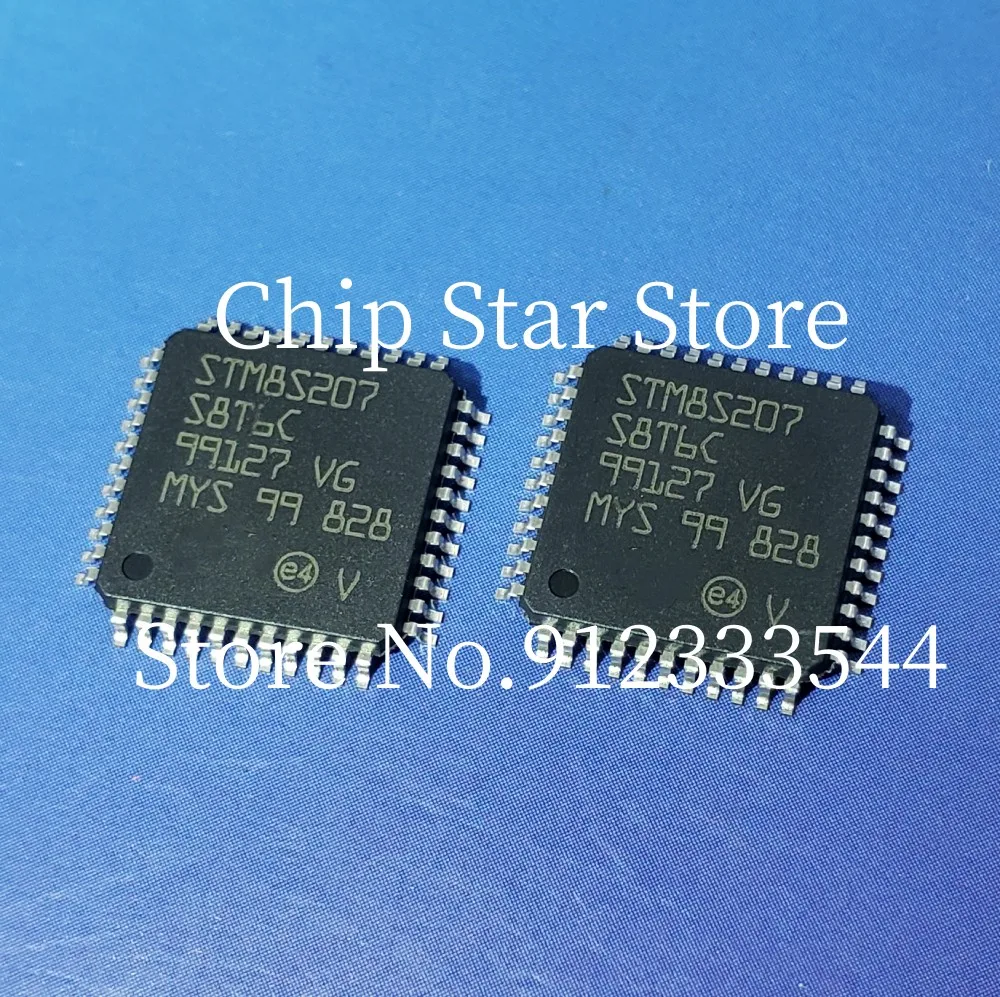5-50pcs  STM8S207S8T6C STM8S207 LQFP44 100%New And Original
