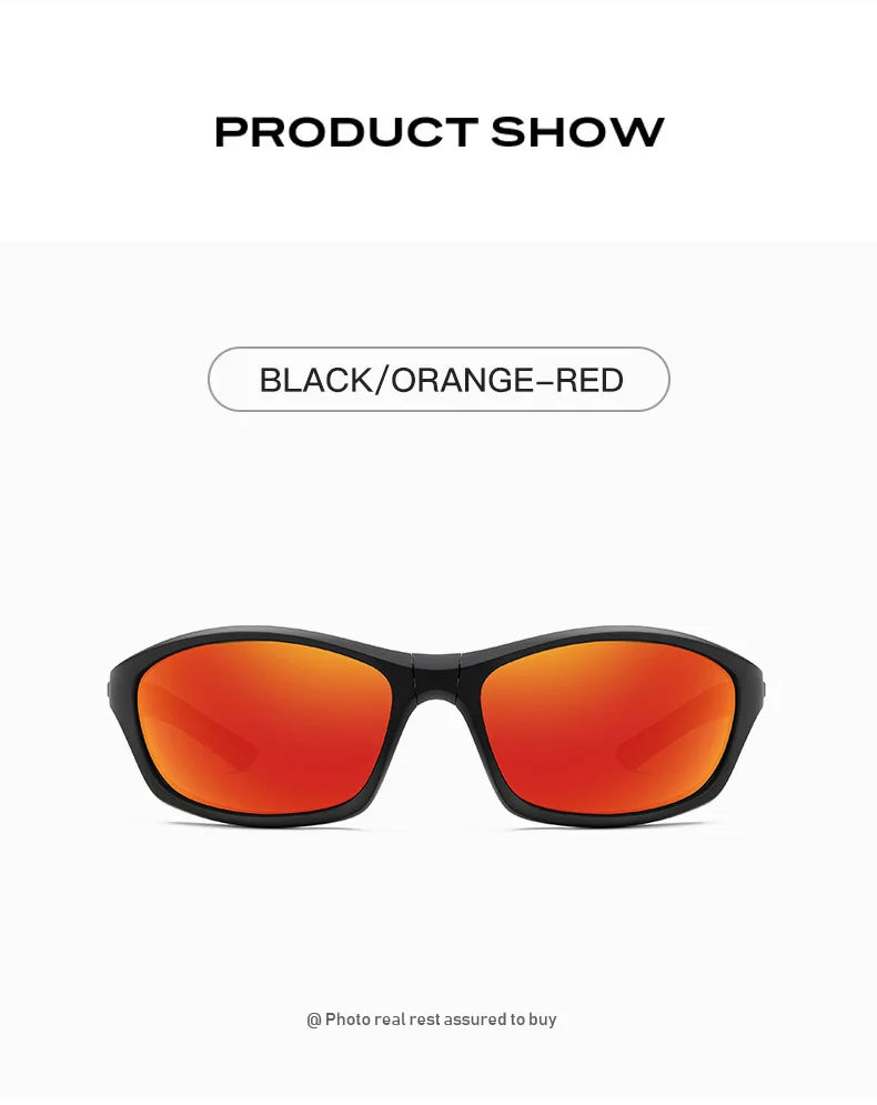 COHK Modische Faltbare Polarisierte Sonnenbrille für Männer und Frauen Markendesign Vintage Tragbare Klappbare Sport-Outdoor-Sonnenbrille UV400 – Detail 10