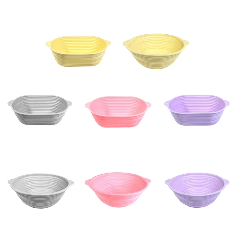 

Silicone Bread Loaf Pans NonStick Bread Baking Mold Pans Dishwasher Safe F1CC