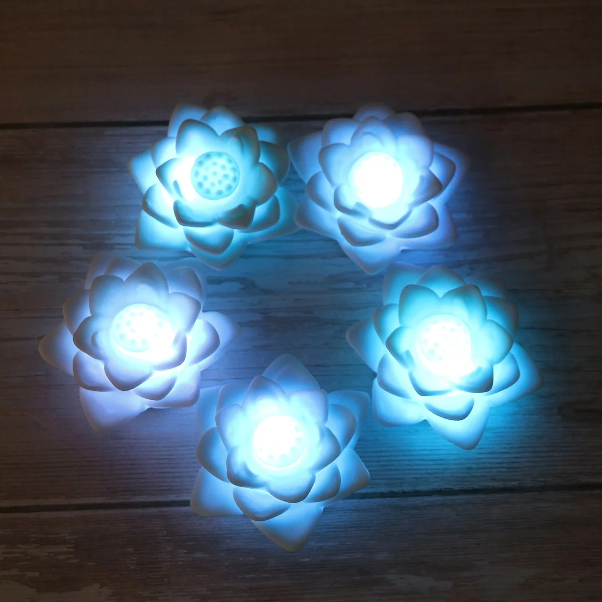 5 قطعة Led ضوء الليل Led أضواء ليلية اللون تغيير مصباح للمنزل ديكور حفل زفاف مهرجان هدية الإضاءة الزخرفية