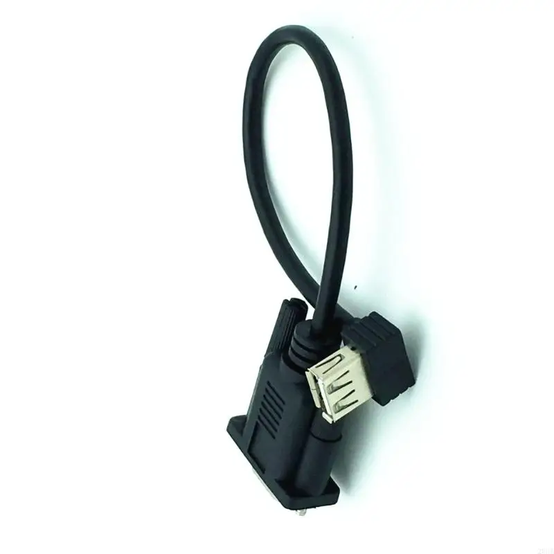 20CB High Performances RS232 DB9 Female To USB Female Serial Cable Adapter For Easy Serial Connection USB-Power Design