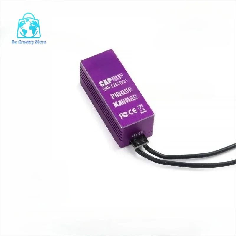 1pcs New 1400UF CAP01 Max 20V Capacitor Module Reverse Protection Ultra Low Impedance Anti-Reverse Connection Cap Box for ESC