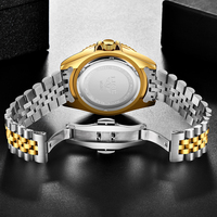 LIGE Top Brand Luxury Stainless Steel Watch Men's European and American Business Leisure Quartz Watch Waterproof Sports Watches