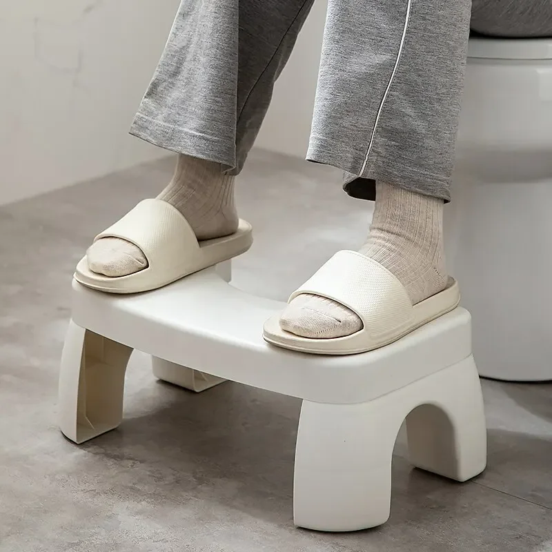 

1PCS Collapsible Toilet Squat Stool Non Slip FootStool Anti Portable Step for Bathroom Tools Supplies