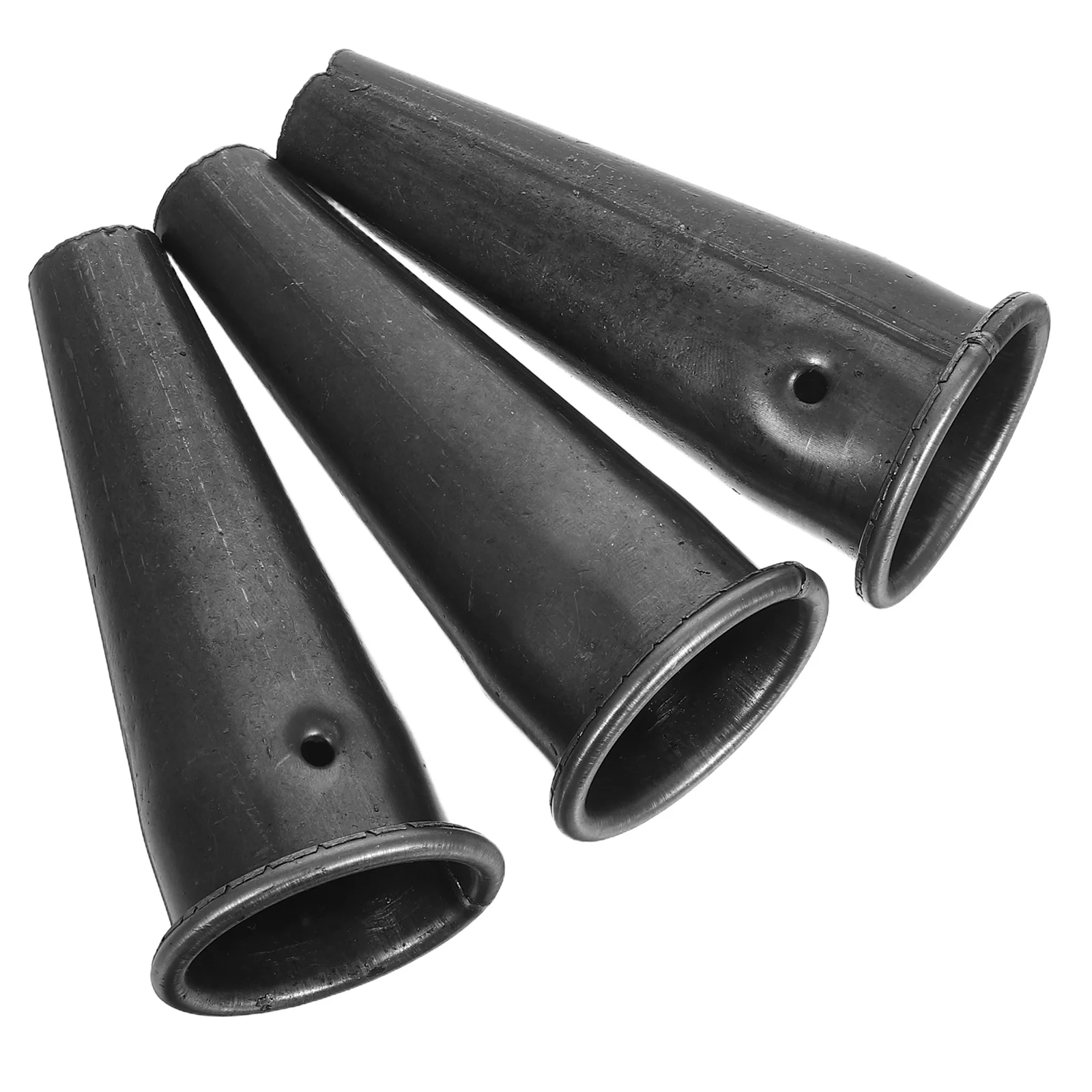 

3pcs Tapered Tube Connector For Hoe Rake Wood Handle Extension Tool Garden Tool Replacement Part Welding Tube Joint Connector