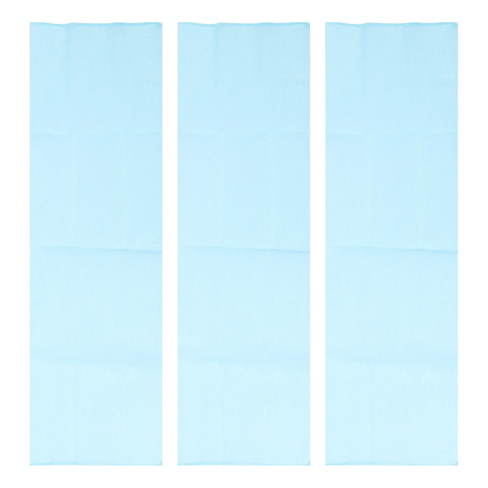 

3Pcs Back Shower Strip Bath Towels Rich Foaming Exfoliating Scrubbing Body Clean Shower Towel Portable Lightweight for Home