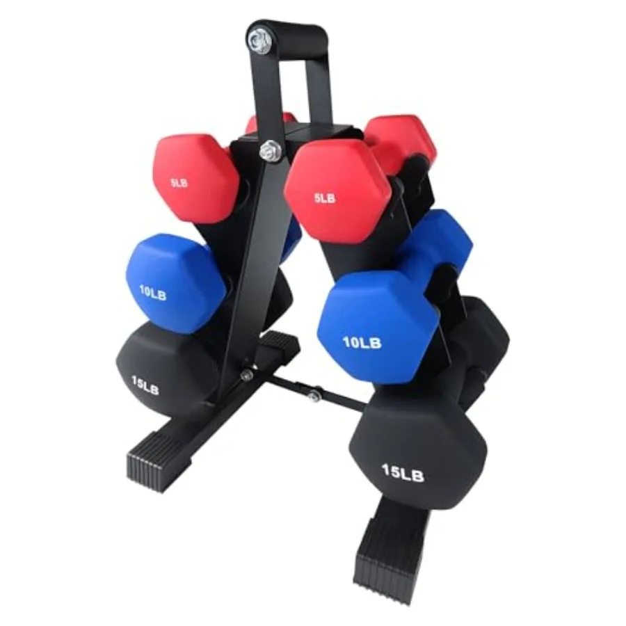 Dumbbell Set for Women and Men, Neoprene Dumbbell Free Hand Weight Set for Home Gym, Packed in Pairs