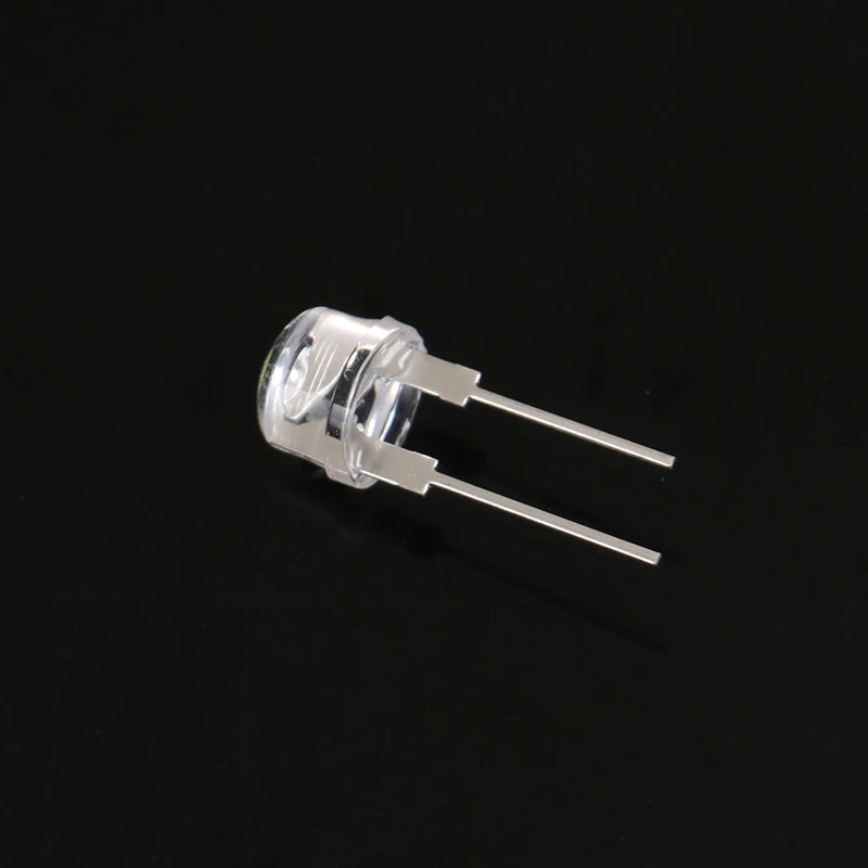 NEW SALE 20Pcs LED 8mm Straw Hat Lamp Bead White Cold Light 0.75W Big chips F8MM Hight Power Hat Light-emitting Diode