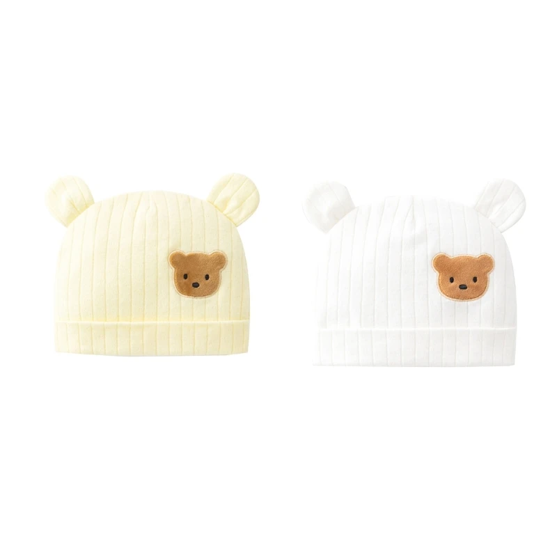 

Cotton Newborn Beanie Hat Infant Sun Protections for Baby Boys And Girls Drop Shipping