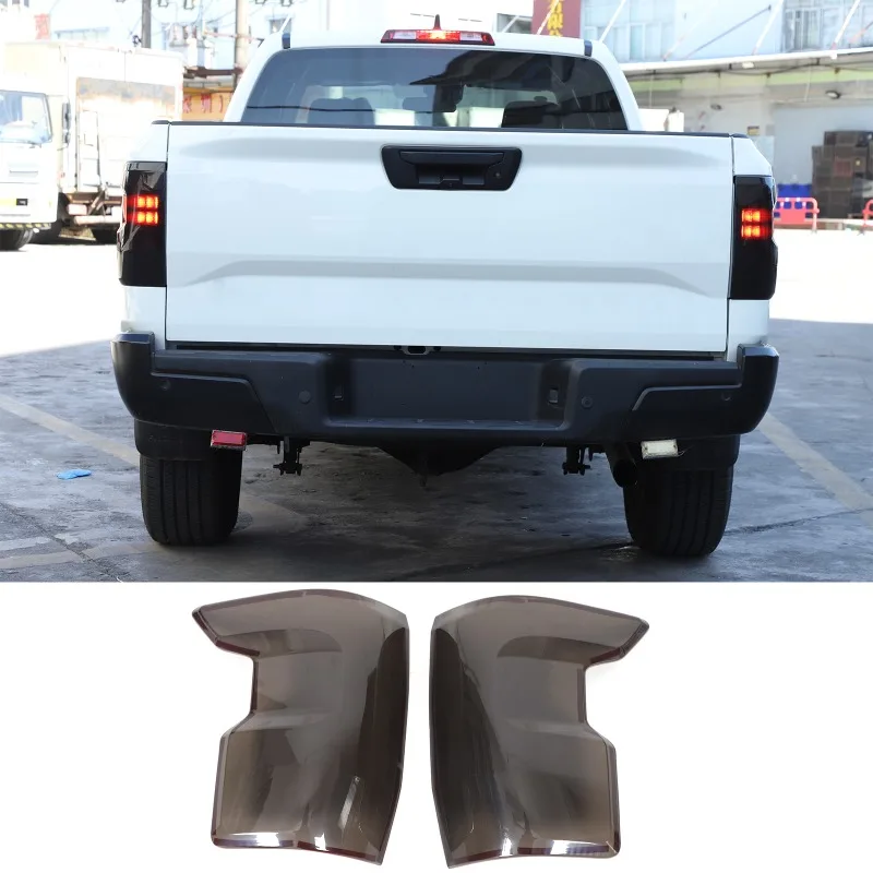 Smoke Tail Light Protection Cover Tail Light Cover Trim Sticker Rear Light Decor Car Gadgets For Nissan Frontier D41 2022-2026