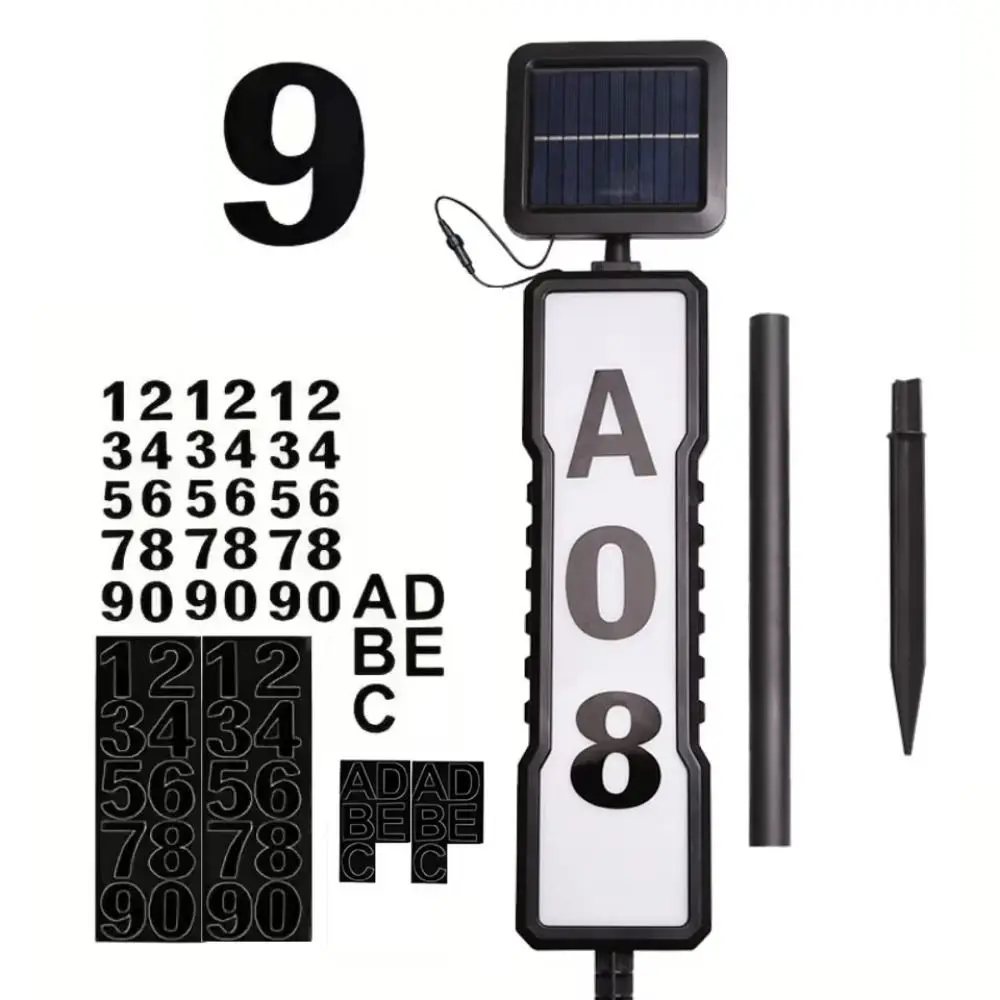 360-degree-solar-address-sign-auto-illuminates-wireless-solar-address-light-decorative-waterproof-solar-powered-address-plaque