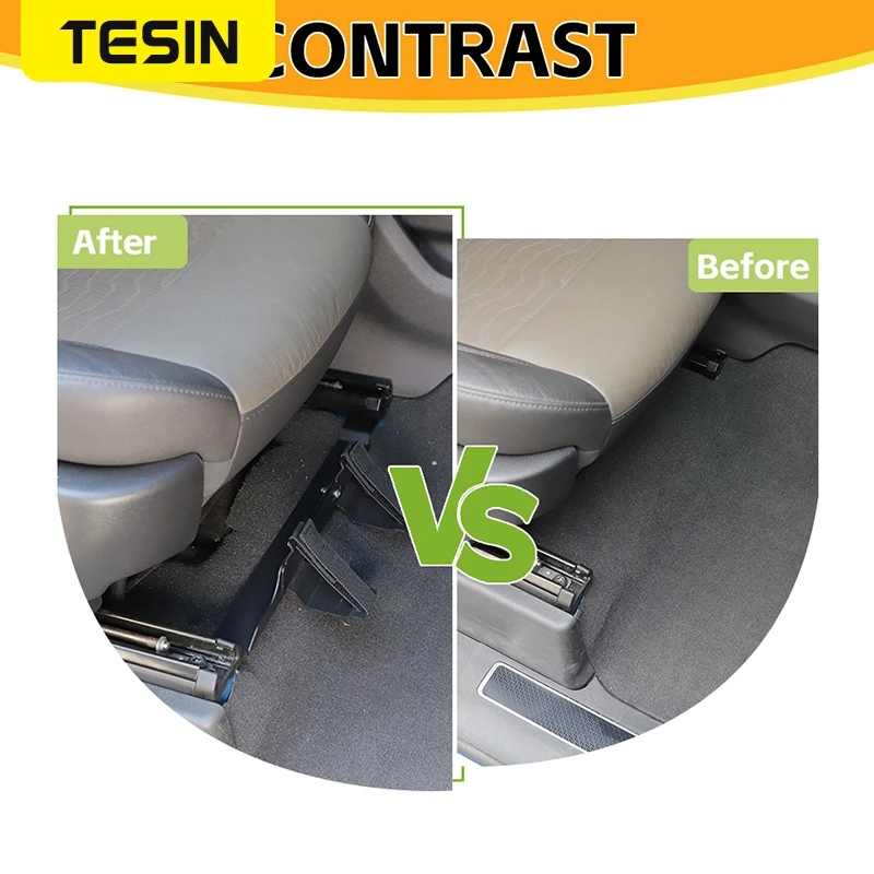 TESIN Car Front Seat Under Fire Extinguisher Holder Bracket Accessories for Chevrolet Silverado 2019 2020 2021 2022 2023 2024 Up